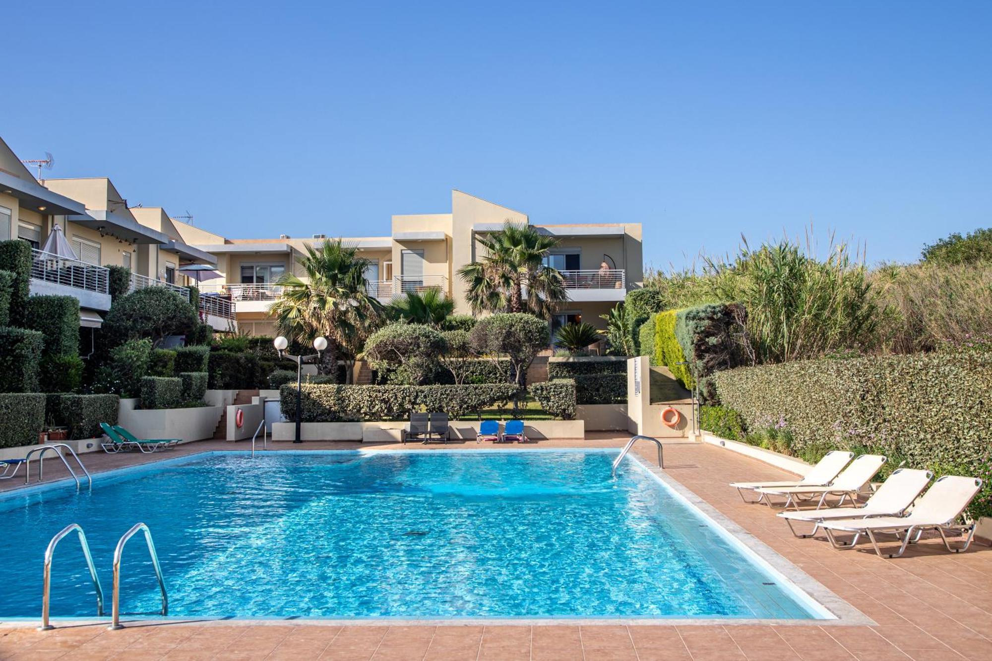 Appartamento Maleme Yoga Blue La Canea Esterno foto